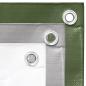 Preview: Abdeckplane 260 g/m² 8x10 m Grau HDPE