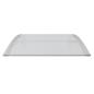 Preview: Türvordach Grau und Transparent 80x75 cm Polycarbonat