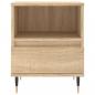 Preview: Nachttische 2 Stk. Sonoma-Eiche 40x35x50 cm Holzwerkstoff