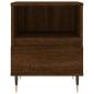 Preview: Nachttische 2 Stk. Braun Eichen-Optik 40x35x50 cm Holzwerkstoff
