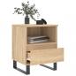 Preview: Nachttische 2 Stk. Sonoma-Eiche 40x35x50 cm Holzwerkstoff