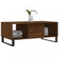 Preview: Couchtisch Braun Eichen-Optik 90x50x36,5 cm Holzwerkstoff