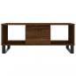 Preview: Couchtisch Braun Eichen-Optik 90x50x36,5 cm Holzwerkstoff