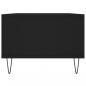 Preview: Couchtisch Schwarz 90x50x36,5 cm Holzwerkstoff