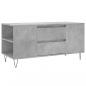Preview: Couchtisch Betongrau 102x44,5x50 cm Holzwerkstoff