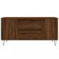 Preview: Couchtisch Braun Eichen-Optik 102x44,5x50 cm Holzwerkstoff