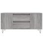 Preview: Couchtisch Grau Sonoma 102x44,5x50 cm Holzwerkstoff