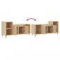 Preview: TV-Schrank Sonoma-Eiche 100x35x55 cm Holzwerkstoff