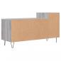 Preview: TV-Schrank Grau Sonoma 100x35x55 cm Holzwerkstoff