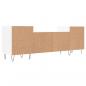Preview: TV-Schrank Weiß 160x35x55 cm Holzwerkstoff