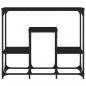 Preview: Konsolentisch Schwarz 89,5x28x76 cm Holzwerkstoff