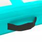 Preview: Aufblasbare Gymnastikmatte mit Pumpe 700x100x15 cm PVC Grün