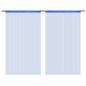 Preview: Fadenvorhänge 2 Stk. 100 x 250 cm Blau