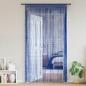 Preview: Fadenvorhänge 2 Stk. 100 x 250 cm Blau