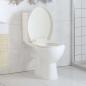 Preview: Toilettensitz mit Absenkautomatik und Quick-Release-Design Weiß