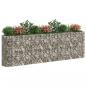 Preview: Gabionen-Hochbeet Verzinktes Eisen 330x50x100 cm