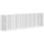 Preview: Gabionen-Hochbeet Verzinktes Eisen 330x50x100 cm