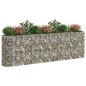 Preview: Gabionen-Hochbeet Verzinktes Eisen 330x50x100 cm