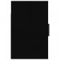 Preview: Wand-Nachttische 2 Stk. Schwarz 50x30x47 cm