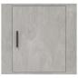 Preview: Wand-Nachttisch Betongrau 50x30x47 cm