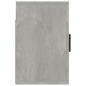 Preview: Wand-Nachttisch Betongrau 50x30x47 cm