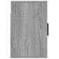 Preview: Wand-Nachttische 2 Stk. Grau Sonoma 50x30x47 cm