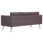Preview: 3-Sitzer-Sofa Stoff Taupe