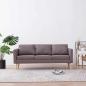 Preview: 3-Sitzer-Sofa Stoff Taupe