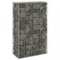 Preview: Gabionenwand mit Abdeckung Verzinkter Stahl 60x30x100 cm