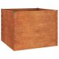Preview: Hochbeet Rostig 100x100x77 cm Cortenstahl