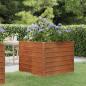 Preview: Hochbeet Rostig 100x100x77 cm Cortenstahl