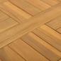 Preview: Tischplatte Quadratisch 40x40x2,5 cm Massivholz Teak