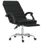 Preview: Bürostuhl mit Massagefunktion Schwarz Kunstleder