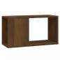 Preview: TV-Schrank Braun Eichen-Optik 60x24x32 cm Holzwerkstoff
