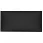 Preview: Wandpaneele 12 Stk. Schwarz 60x30 cm Kunstleder 2,16 m