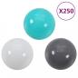 Preview: Kinder-Spielzelt mit 250 Bällen Blau 102x102x82 cm