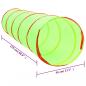 Preview: Spieltunnel mit 250 Bällen Grün 175 cm Polyester
