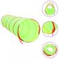 Preview: Spieltunnel mit 250 Bällen Grün 175 cm Polyester