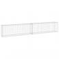 Preview: Gabionenwand mit Abdeckung Verzinkter Stahl 300x30x50 cm