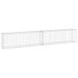 Preview: Gabionenwand mit Abdeckung Verzinkter Stahl 300x30x50 cm