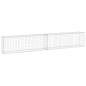 Preview: Gabionenwand mit Abdeckung Verzinkter Stahl 300x30x50 cm