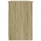 Preview: Schreibtisch mit Schubladen Sonoma-Eiche 102x50x76 cm