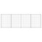 Preview: Gabionenwand mit Abdeckung Verzinkter Stahl 300x30x100 cm