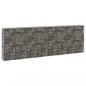 Preview: Gabionenwand mit Abdeckung Verzinkter Stahl 300x30x100 cm