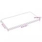 Preview: Wandpaneele 12 Stk. Creme 60x30 cm Stoff 2,16 m²
