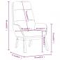 Preview: Relaxsessel mit Hocker Hellgrau Stoff