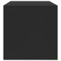 Preview: TV-Schrank Schwarz 120x40x40 cm Holzwerkstoff