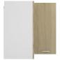 Preview: Eckhängeschrank Sonoma-Eiche 57x57x60 cm Holzwerkstoff