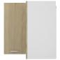 Preview: Eckhängeschrank Sonoma-Eiche 57x57x60 cm Holzwerkstoff