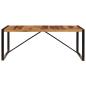 Preview: Esstisch 200 x 100 x 75 cm Massivholz